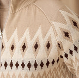 St. Moritz Fair Isle Knitted Cardigan