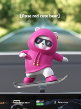 Cartoon Bear Car Skateboard My Modern Mart