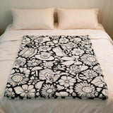DIY Coloring Blanket with Washable Markers for Kids