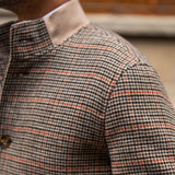 Riviera Brown Prince Of Wales Bomber Jacket