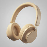 Noise Cancelling Headphones Wireless Bluetooth Over Ear Headphones Bluetooth with Microphone Cancelling Wireless Headphones Over Ear 65h Playtime Clear Calls Comfort Fit For Travel (Beige) My Modern Mart