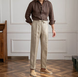 Ibiza Linen Drawstring Trousers