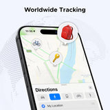 Bluetooth Tracker Tag 4-Pack – Works with Apple Find My, Key & Wallet Finder