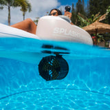 Motorized Pool Lounger Float | 360° Electric Inflatable Chair with Cupholder