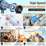 Clip-On Stroller Fan – Rechargeable Portable Baby Fan with Bladeless Design