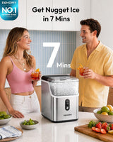 Nugget Ice Maker Countertop – Pebble Ice 35 lbs/Day