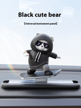 Cartoon Bear Car Skateboard My Modern Mart