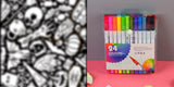 DIY Coloring Blanket With Markers My Modern Mart