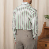 Amalfi Striped Cotton Long Sleeve Shirt
