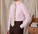 Oxford Cotton Striped Moisture Wicking Shirt