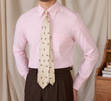 Oxford Cotton Striped Moisture Wicking Shirt