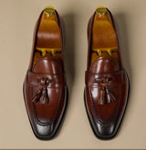 Citi Calf Leather Tassel Loafers