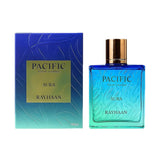 Rayhaan Pacific Aura EDP 3.4 oz – Men's Fresh Aquatic Cologne 100ml