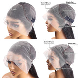 Colored Hd Lace Front Human Hair Wigs