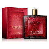 Versace Eros Flame EDP 100ml Spray | Spicy Woody Cologne for Men, 3.4 oz