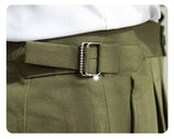 Ischia Double Pleated Straight Fit Trousers