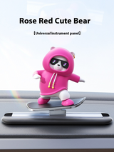 Cartoon Bear Car Skateboard My Modern Mart