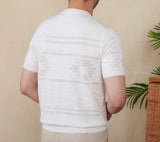 Navajo Cotton Blend Henley T-Shirt