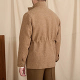 Vienna Herringbone Wool Field Jacket