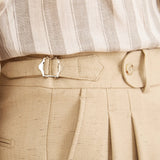 Bruno Straight Fit High Waisted Trousers