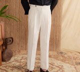 Bruno Straight Fit High Waisted Trousers