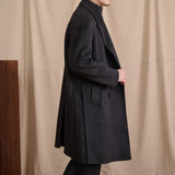 Paris Wool Alpaca Double Breasted Coat