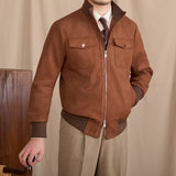 Paris Faux Suede Contrast Jacket