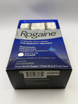 Men's Rogaine 5% Minoxidil Extra Strength Foam | 3-Month Supply | 3 x 60g