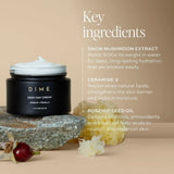 DIME Beauty Dewy Day Cream – Morning Face Moisturizer with Rosehip Oil & Snow Mushroom | 1.7 oz