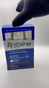 Men's Rogaine 5% Minoxidil Extra Strength Foam | 3-Month Supply | 3 x 60g