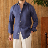 Cannes Linen Long Sleeve Shirt