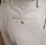 Bristol Wool Felt Straight Fit Trousers