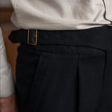 Napolitana High Waist Italian Trousers