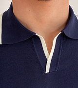Yacht Weekend Contrast Piping Polo