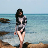 Rash-Guard Swimsuits