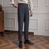 Napolitana High Waist Italian Trousers