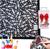 DIY Coloring Blanket With Markers My Modern Mart