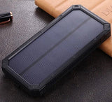 Solar Power Bank 49800mAh – Wireless Charging & Flashlight
