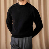Basic Ribbed Knitted Jumper
