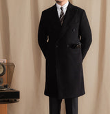 Sean Connery Bond Double Breasted Wool Coat