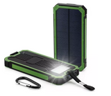 Solar Power Bank 49800mAh – Wireless Charging & Flashlight