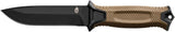 Gerber StrongArm Serrated Fixed Blade Knife – Coyote Brown