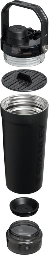 Insulated Stainless Steel Protein Shaker Bottle – Leakproof