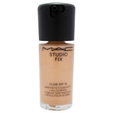 MAC Studio Fix Fluid SPF 15 24Hr Matte Foundation – Shade NC27 | 1 oz