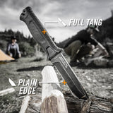 Gerber StrongArm Fixed Blade Survival Knife – Black