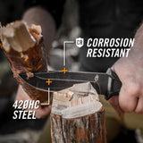 Gerber StrongArm Fixed Blade Survival Knife – Black