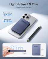 Magnetic Portable SSD 460MB/s – External Solid State Drive for Phone & Laptop