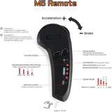 Meepo Campus Electric Skateboard | Beginner E-Skateboard with Remote, 15.5 mph