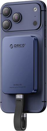 Magnetic portable external SSD solid state drive