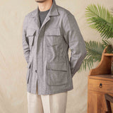 Herringbone Cotton Hunting Jacket